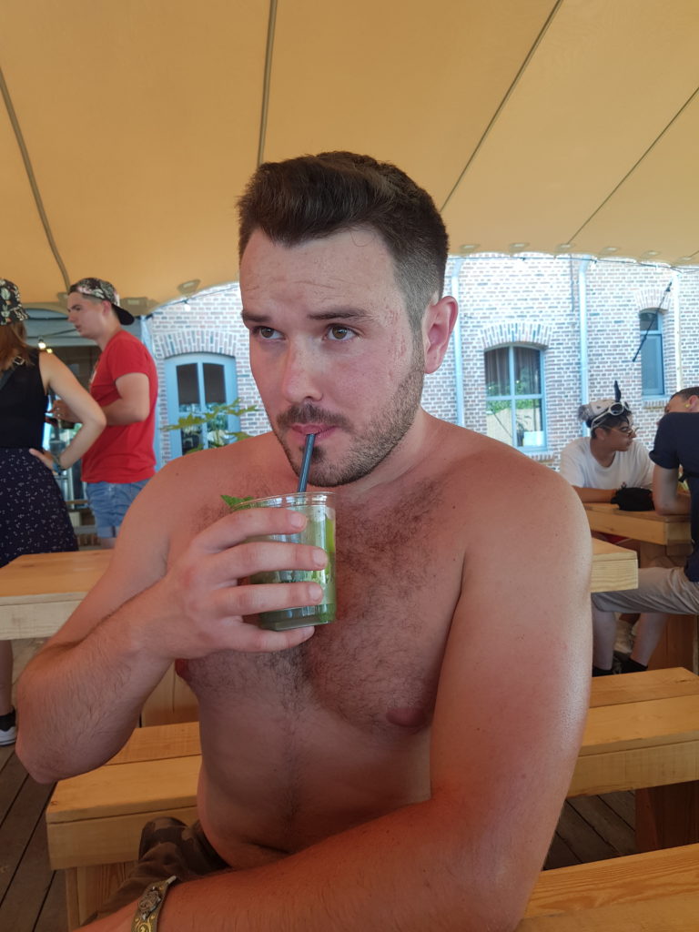 Andy mit einem Mojito